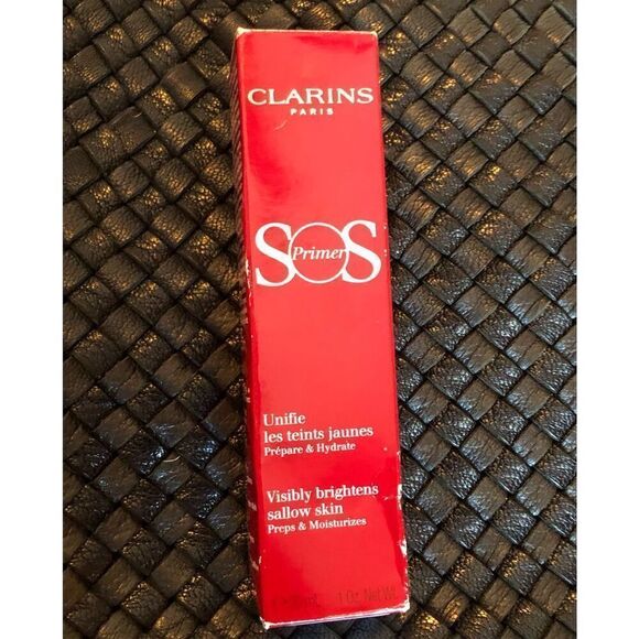 CLARINS - NWT - SOS Primer in Lavender. Corrects Sallow Skin. 1 oz Damaged Box - Picture 8 of 12